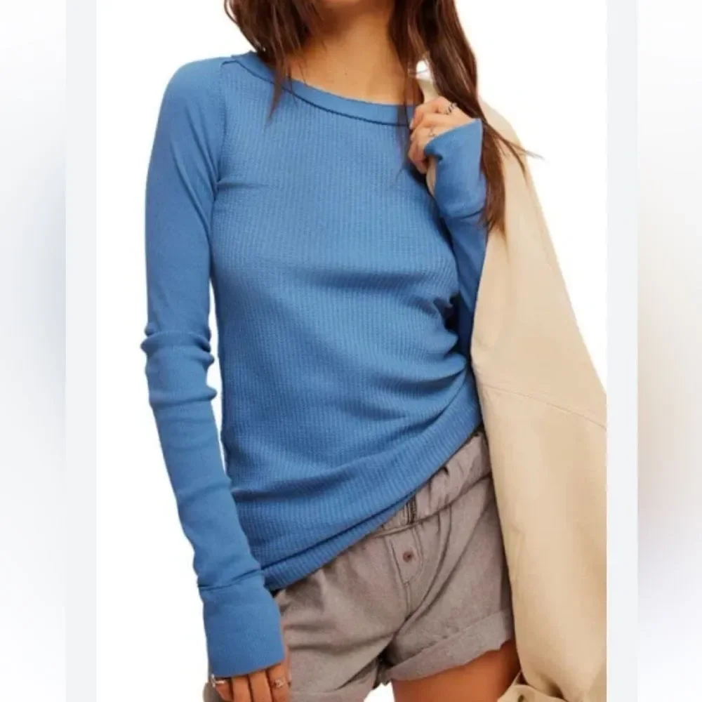 Free People Honey B Crewneck Top